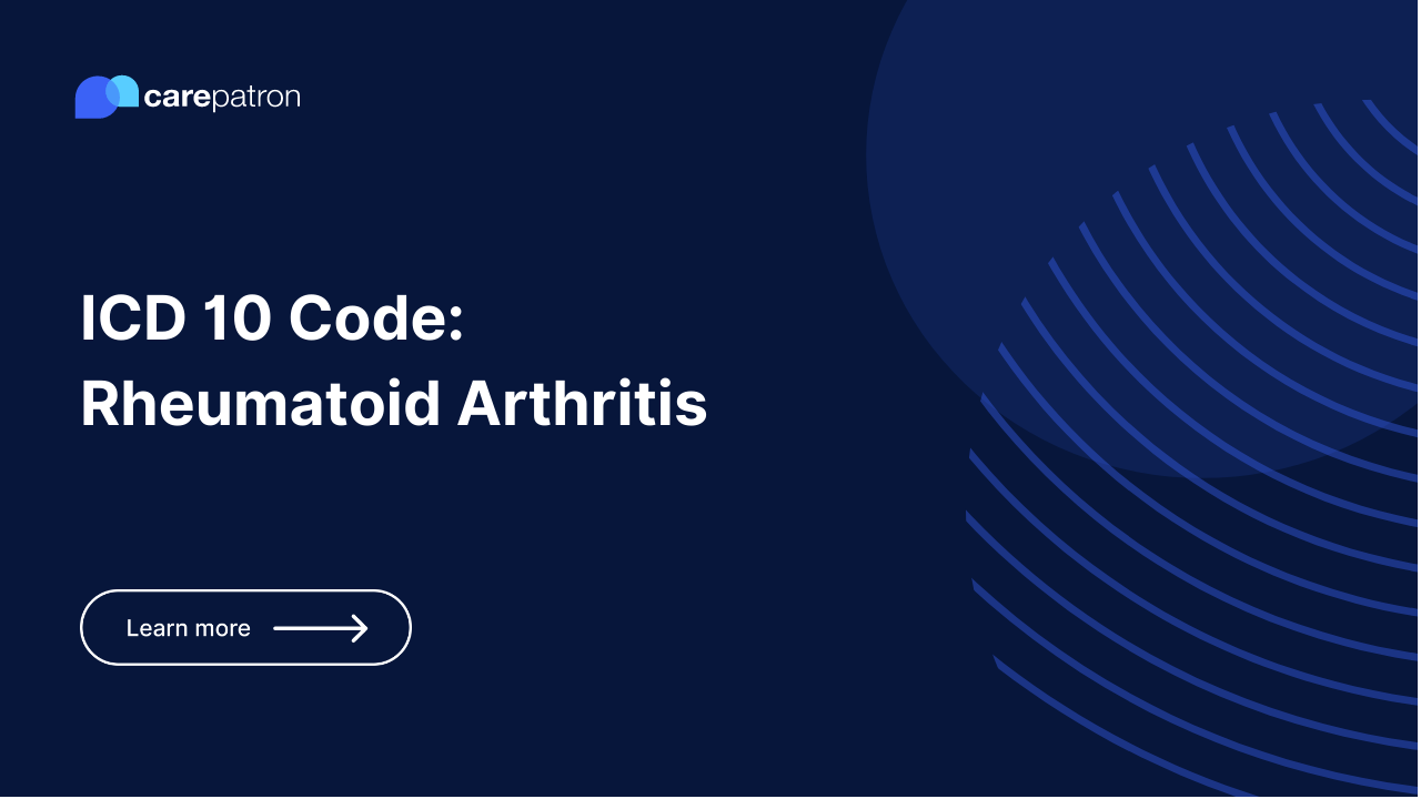 Rheumatoid Arthritis ICD10CM Codes 2023